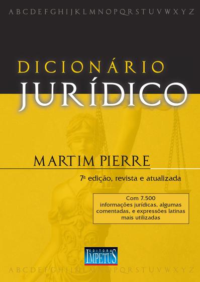 Imagem de Livro - Dicionário Jurídico
