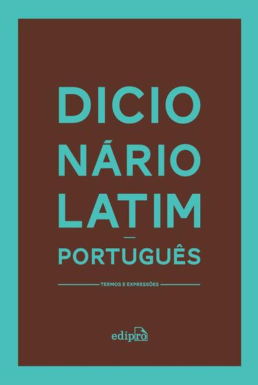Imagem de Livro - Dicionário Latim-Português