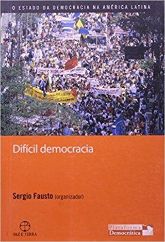 Imagem de Livro - Difícil democracia