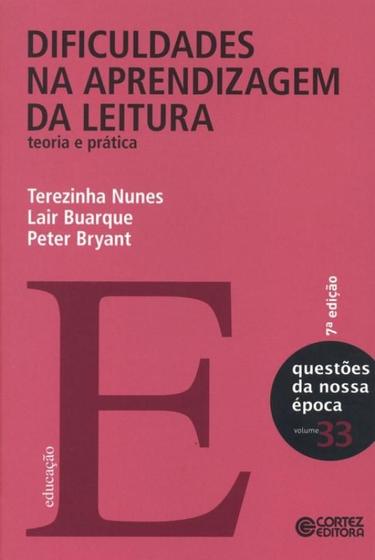 Imagem de Livro - Dificuldades na aprendizagem da leitura