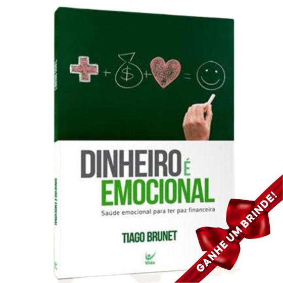 Livro Dinheiro é Emocional Tiago Brunet Cristão Evangélico Gospel ...