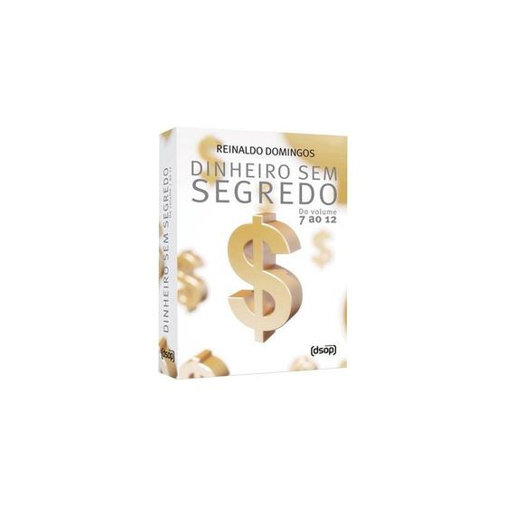 Imagem de Livro - Dinheiro sem segredos do volume 7 ao 12 - DSOP - EDUCACAO FINANCEIRA