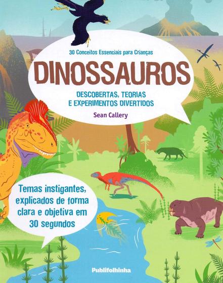 Imagem de Livro - Dinossauros - 30 conceitos para crianças
