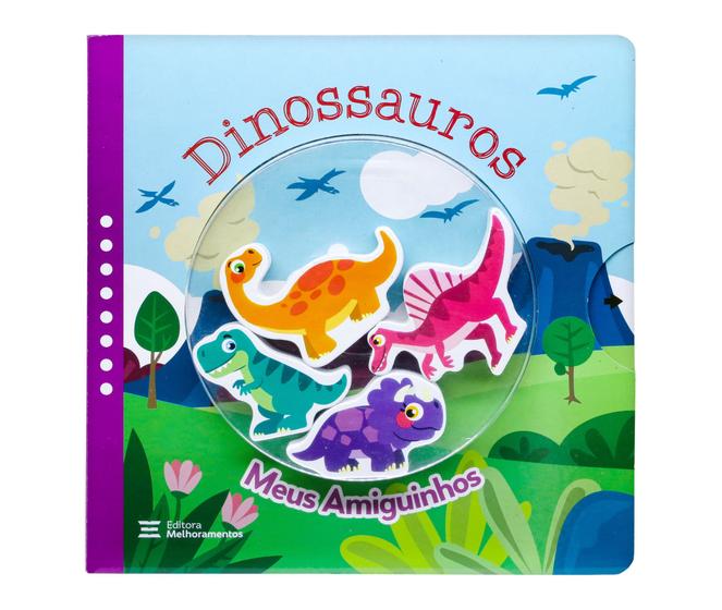 Imagem de Livro Dinossauros com Acessórios