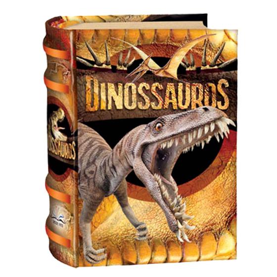 Imagem de Livro Dinossauros Origem Evolução Classificação 72 Tipos De Dinossauros Ilustrado C/Dura Mini Book - Os Menores Livros Do Mundo 