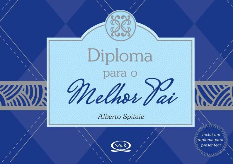 Imagem de Livro - Diploma para o melhor pai