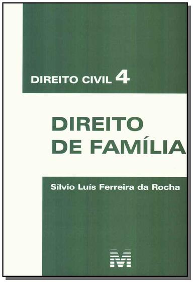 Imagem de Livro - Direito civil 4 - direito de família - 1 ed./2011