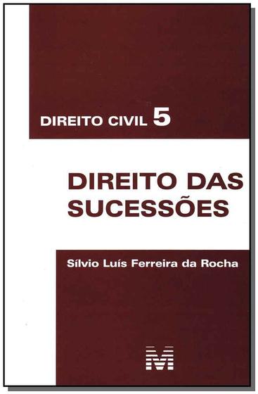 Imagem de Livro - Direito civil 5 - direito das sucessões - 1 ed./2012