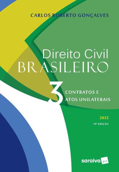 Imagem de Livro - Direito Civil Brasileiro VOL. 3 - 19ª edição 2022