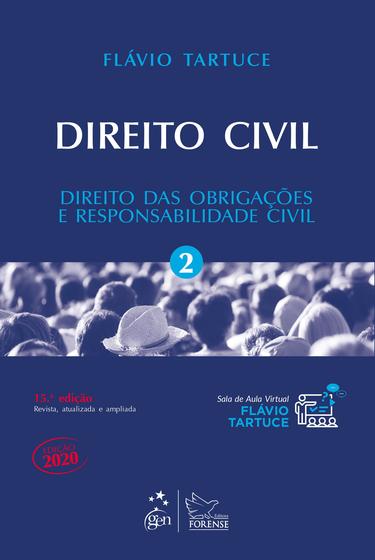 Imagem de Livro - Direito Civil - Direito das Obrigações e Responsabilidade Civil - Vol. 2