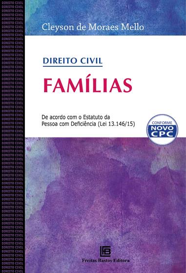 Imagem de Livro - Direito civil - famílias