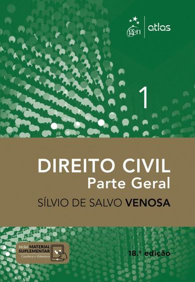 Imagem de Livro - Direito civil - Parte geral - Volume 1