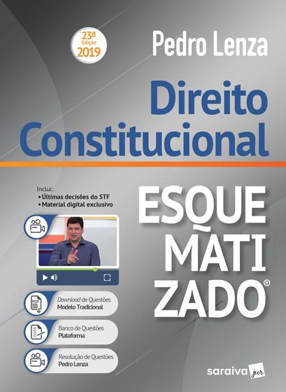 Livro - Direito constitucional esquematizado® - 23ª edição de 2019 Menor preço em Livro - Direito constitucional esquematizado® - 23ª edição de 2019