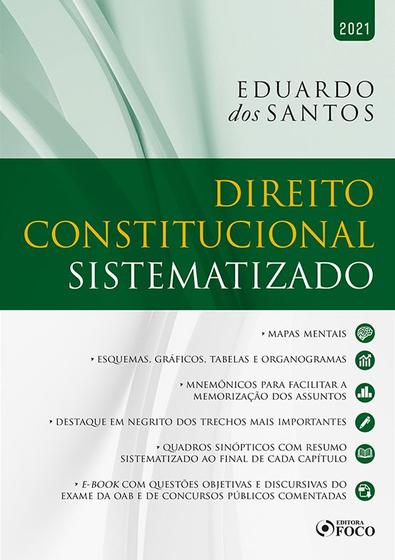 Imagem de Livro - DIREITO CONSTITUCIONAL SISTEMATIZADO - 1ª ED - 2021