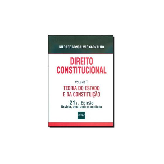 Imagem de Livro - Direito Constitucional: Teoria do Estado e da Constituição - Vol.1 - Editora