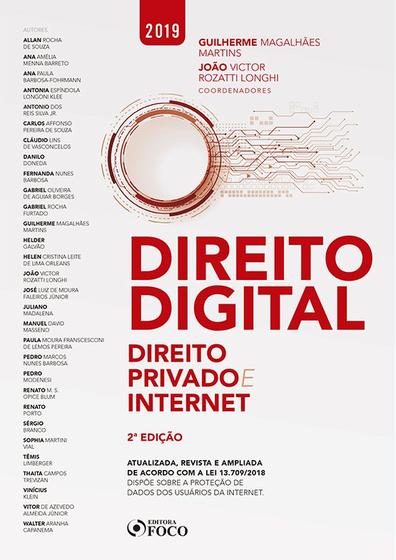 Imagem de Livro - Direito Digital: Direito Privado e internet - 2ª edição - 2019