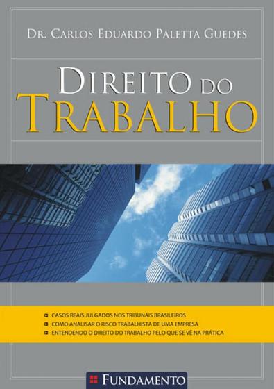 Imagem de Livro - Direito Do Trabalho