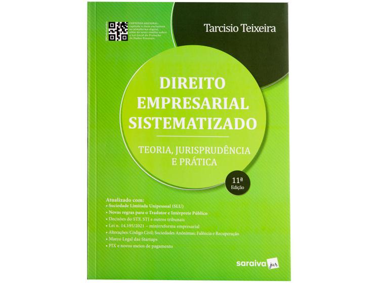 Imagem de Livro Direito Empresarial Sistematizado Tarcisio Teixeira