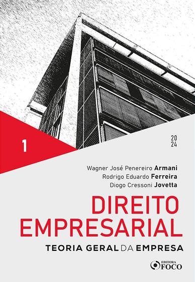 Imagem de Livro - Direito Empresarial - Teoria Geral da Empresa - 1ª ED - 2024 - Volume 1