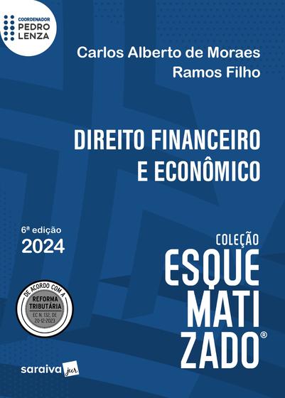 Imagem de Livro - Direito Financeiro e econômico esquematizado - 6ª edição 2024