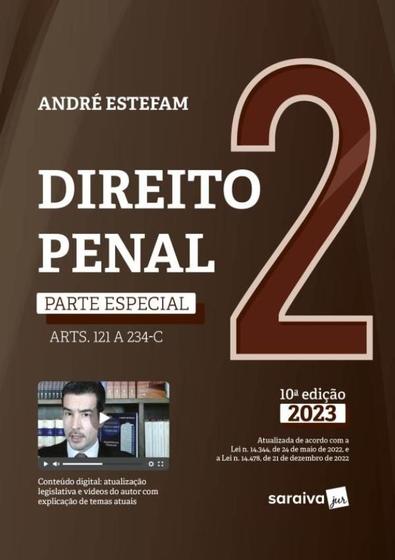 Imagem de Livro Direito Penal Parte Especial Arts 121 A 234-B Vol 2 André Estefam