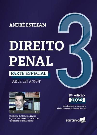 Imagem de Livro - Direito Penal - Parte Especial (Arts. 235 A 359-H) - Vol. 3 - 10ª edição 2023