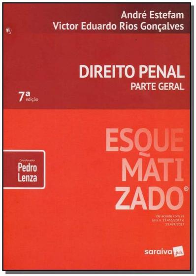 Imagem de Livro Direito Penal: Parte Geral - Coleção Esquematizado