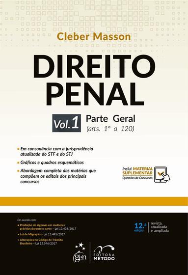 Imagem de Livro - Direito Penal - Parte Geral - Vol. 1