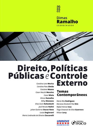 Imagem de Livro - Direito, Políticas Públicas e Controle Externo - 1ª Ed - 2022