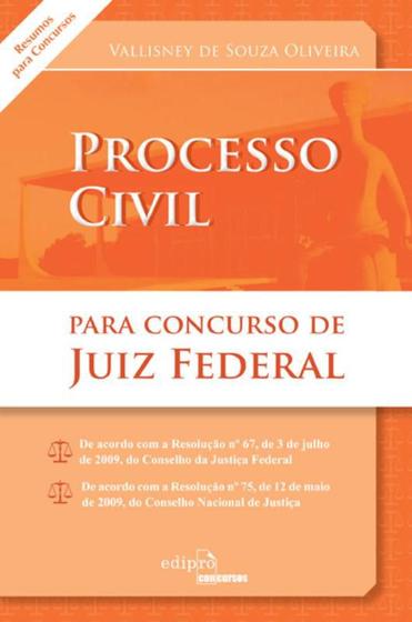 Livro - Direito processual civil para concurso de juiz federal Menor preço em Livro - Direito processual civil para concurso de juiz federal