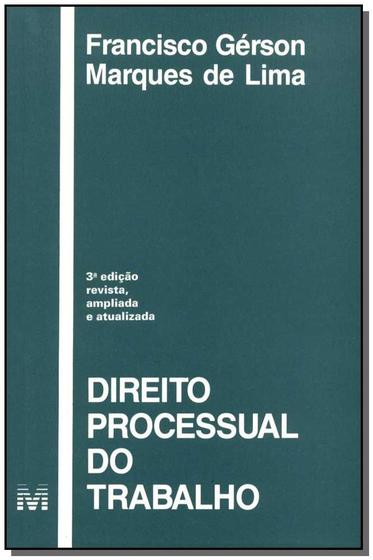 Imagem de Livro - Direito processual do trabalho - 3 ed./2001