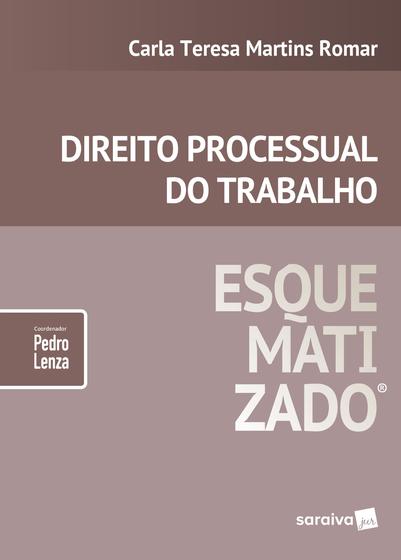 Imagem de Livro - Direito processual do trabalho esquematizado® - 1ª edição de 2019