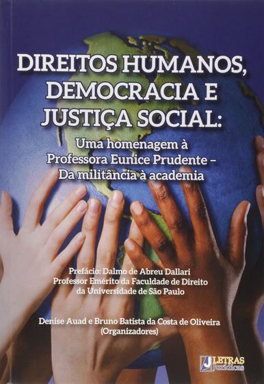 Imagem de Livro - Direitos humanos, democracia e justiça social