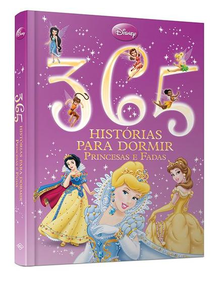 Imagem de Livro - Disney - 365 Histórias para dormir - Luxo - Contos Princesas - (Capa almofadada)