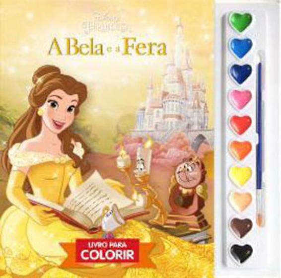 Imagem de Livro - Disney - Aquarela - Bela E A Fera - Nv - Dcl - Difusao Cultural Do Livr