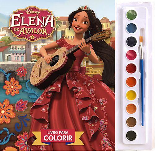Livro - Disney - Aquarela - Elena de avalor Menor preço em Livro - Disney - Aquarela - Elena de avalor