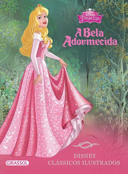 Livro - Disney clássicos ilustrados - A Bela Adormecida Menor preço em Livro - Disney clássicos ilustrados - A Bela Adormecida