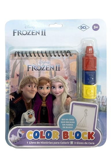 Imagem de Livro - Disney - Color Block - Frozen