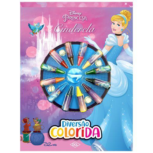 Imagem de Livro - Disney - Cores - Cinderela