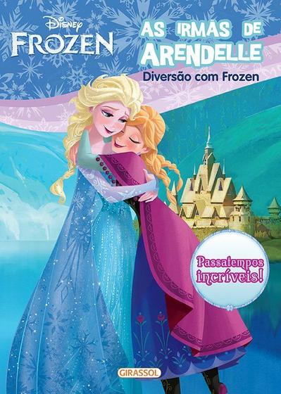 Imagem de Livro - Disney - diversão Prozem - as irmãs de Arendelle