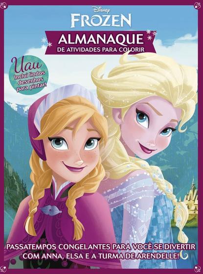 Imagem de Livro - Disney - Frozen - Almanaque de atividades para colorir