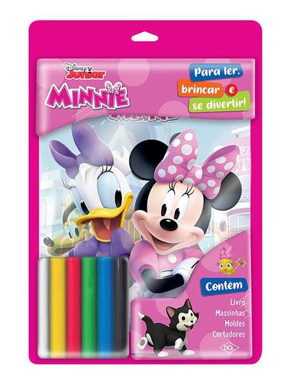 Imagem de Livro - Disney - Massinha divertida - Minnie - Blister