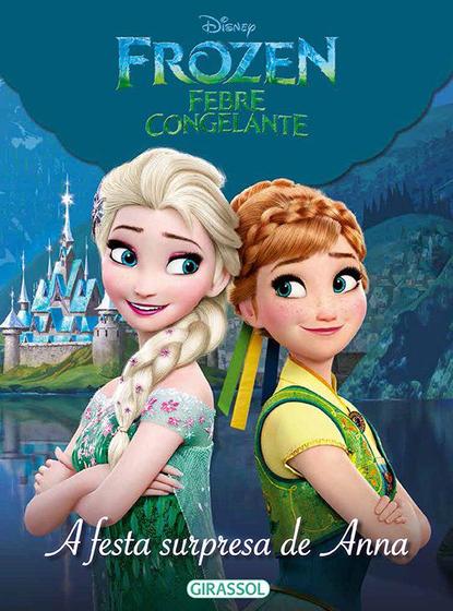 Imagem de Livro - Disney - mundo Frozen - a festa surpresa de Anna