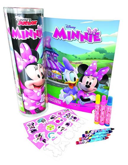 Livro - Disney - Tubo histórias para colorir - Minnie Menor preço em Livro - Disney - Tubo histórias para colorir - Minnie