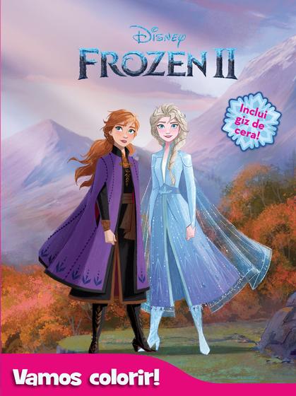 Imagem de Livro - Disney - Vamos colorir - Frozen 2