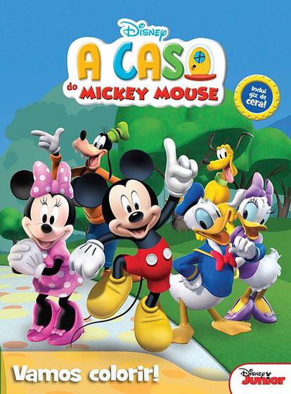Imagem de Livro - Disney - Vamos colorir - Mickey Mouse