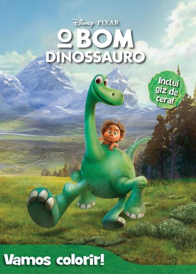 Livro - Disney - Vamos colorir - O bom Dinossauro Menor preço em Livro - Disney - Vamos colorir - O bom Dinossauro