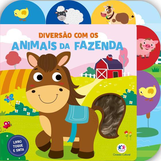 Imagem de Livro - Diversão com os animais da fazenda