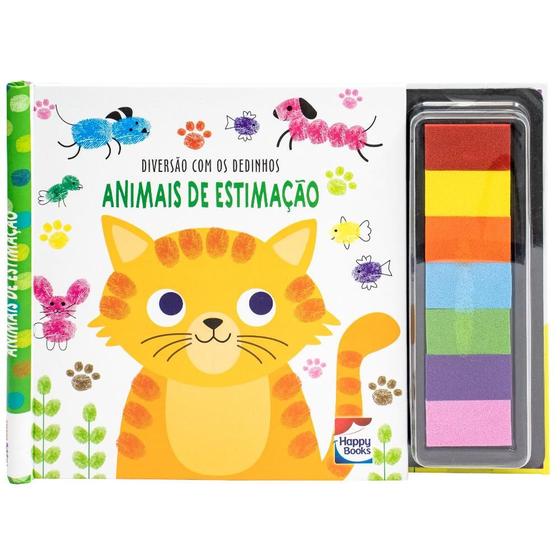 Imagem de Livro - Diversão com os Dedinhos: Animais de Estimação