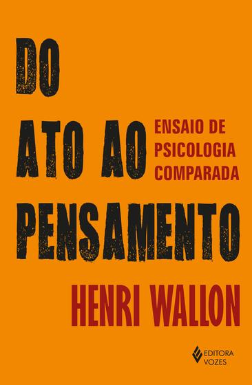 Imagem de Livro - Do ato ao pensamento